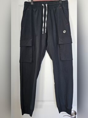 Avalanche Women’s Cargo Jogger Pants Black Athletic Hiking Outdoor Size L Gorp